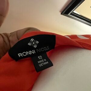 Ronni Nicole Vibrant Red Garment